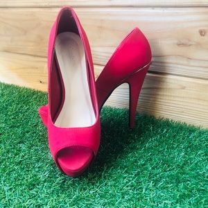 Red high heels